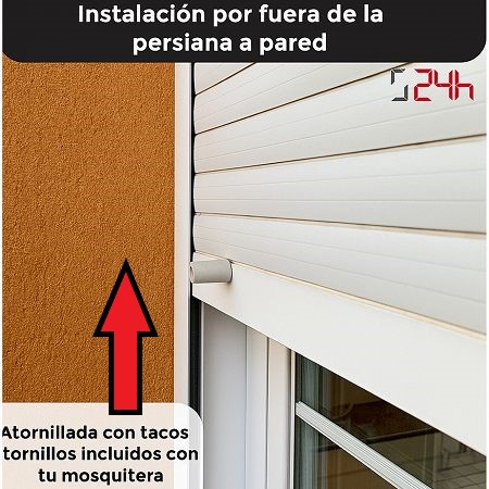 mosquitera enrollable (fabricada a medida)