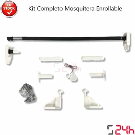 kit completo mosquitera enrollable