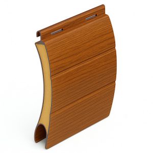 persiana enrollable de aluminio térmico 43mm curva (fabricada a medida)