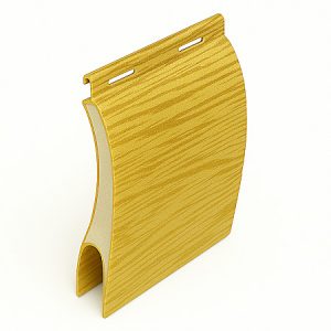 persiana enrollable de aluminio térmico 43mm curva (fabricada a medida)