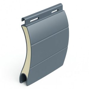 persiana enrollable de aluminio térmico 43mm curva (fabricada a medida)