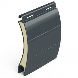 persiana enrollable de aluminio térmico 43mm curva (fabricada a medida)