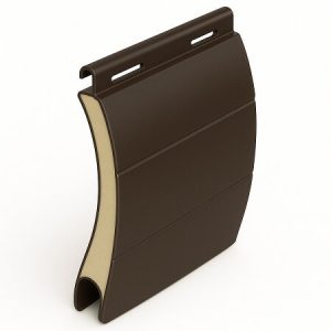 persiana enrollable de aluminio térmico 43mm curva (fabricada a medida)