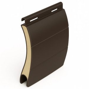 persiana enrollable de aluminio térmico 43mm curva (fabricada a medida)