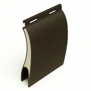 persiana enrollable de aluminio térmico 43mm curva (fabricada a medida)