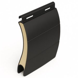 persiana enrollable de aluminio térmico 43mm curva (fabricada a medida)