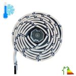persiana enrollable aluminio térmico 43mm curva