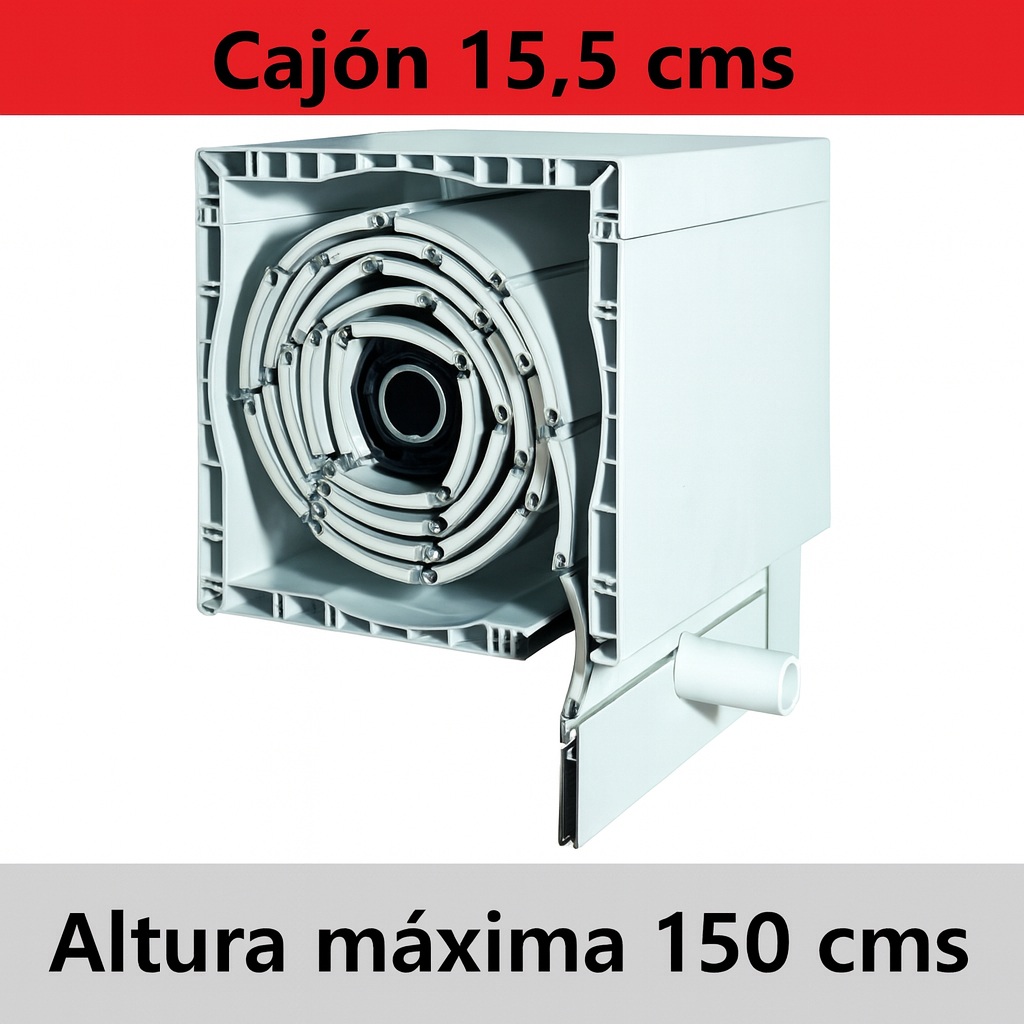 persiana cajón pvc lama aluminio (sustitución cajón de obra)