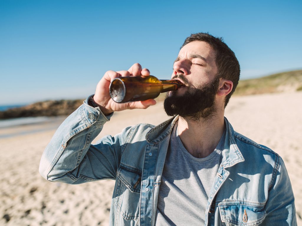 Drinking beer increases the risk of mosquito bites