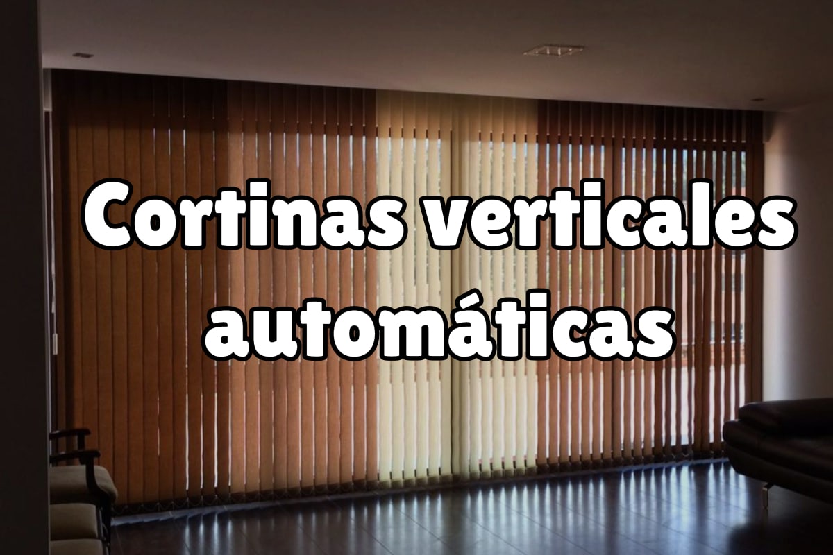 Cortinas verticales automáticas - Sistemas24H