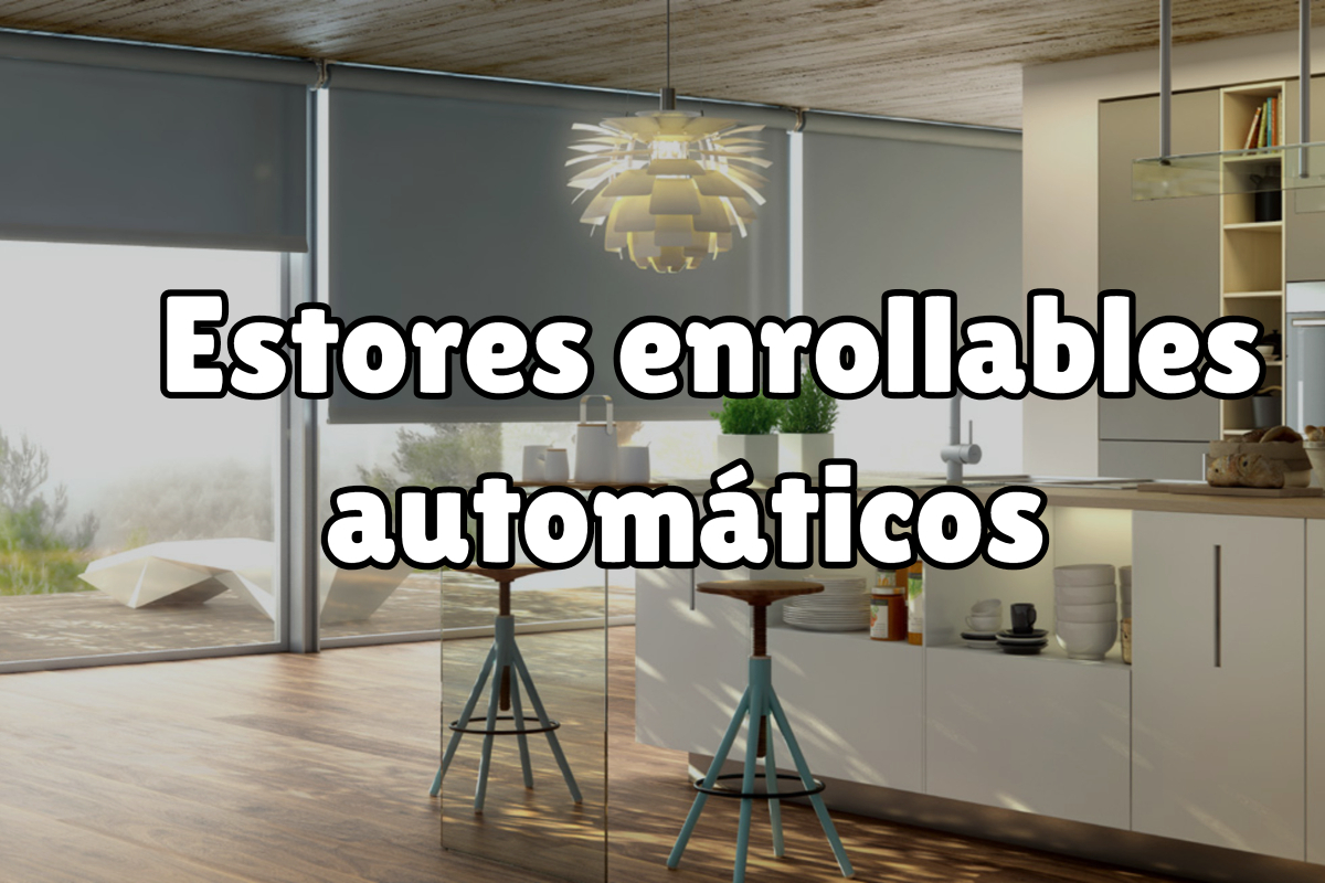 Estor eléctrico automatizado - Cortinas, estores , persianas