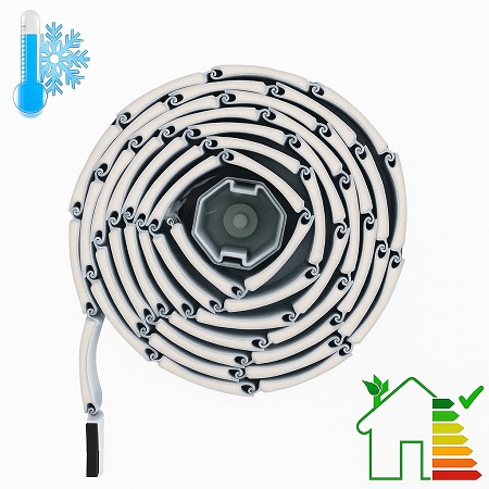 persiana enrollable aluminio térmico 43mm curva alta densidad (fabricada a medida)
