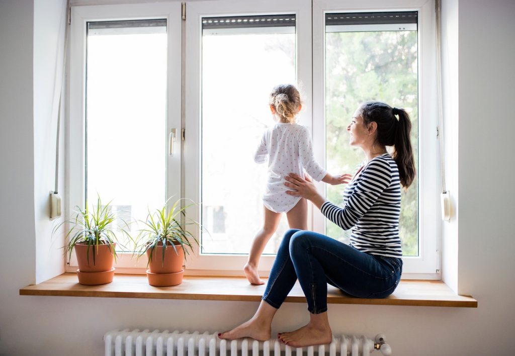 Blinds that insulate against the cold 