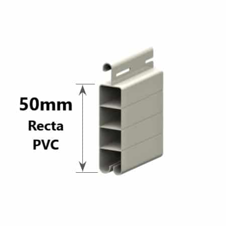 Lama Persiana PVC 50mm recta - Sistemas24H
