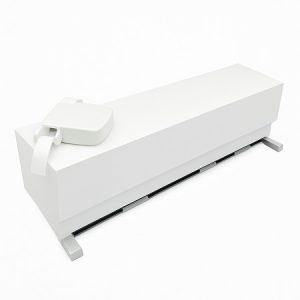 cajón de pvc montado sin persiana