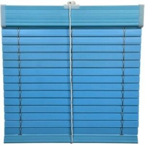 store alicantina pvc couleur bleu