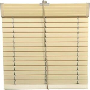 alicantina ivory coloured pvc roller shutter