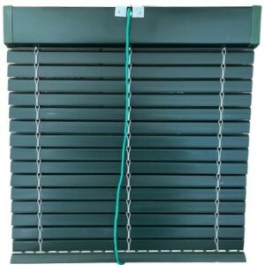 alicantina pvc shutter in andalusian green colour