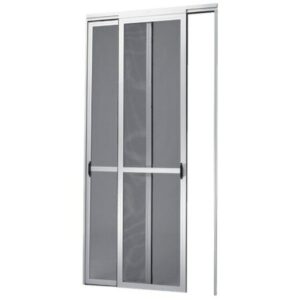 Sliding insect screen double sliding door