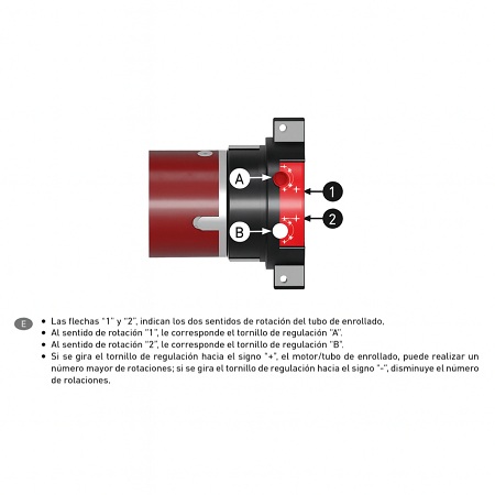 gaviota gs s45 (motor mecánico para persianas eje de 50 o 60mm)