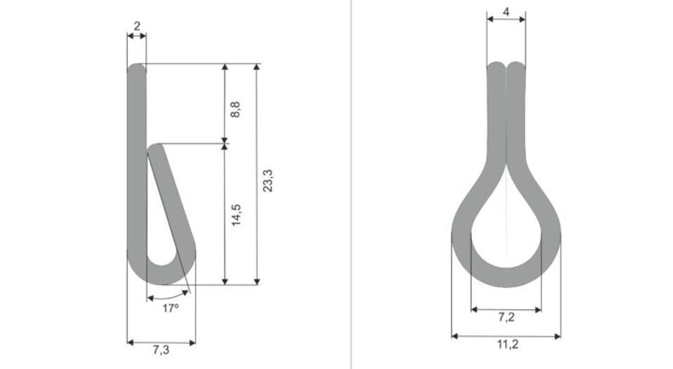 made-to-measure aluminium chain curtain