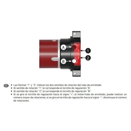 motor mecánico para pulsador gaviota gs s45 persiana