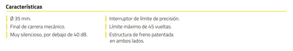 motor mecánico a ok para pulsador am35 basic