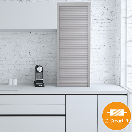 kit persiana enrollable smartlift carbono (muebles de cocina)