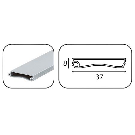kit persiana enrollable rulox gris metal (muebles de cocina)
