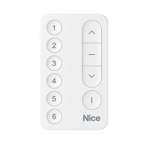 nice mini domí p6 (mando a distancia para 6 persianas)