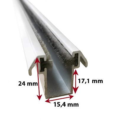 persiana enrollable aluminio térmico 40mm curva microperforada (fabricada a medida)
