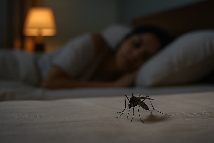 donde se esconden los mosquitos en una habitación 1