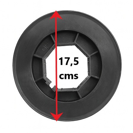 disco plástico para obra pasante eje 60mm (cinta 22mm)