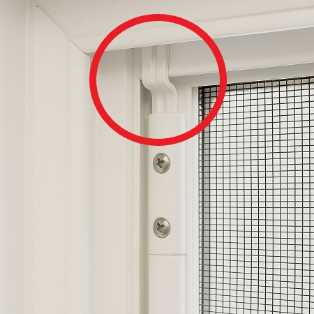 mosquitera enrollable sin tornillos evo z (sujeción frontal con clips)