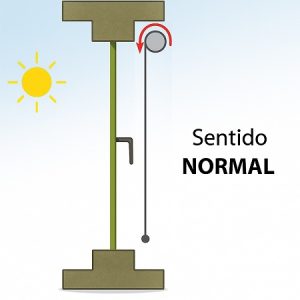 estor enrollable mod. miami (tejido translucido)