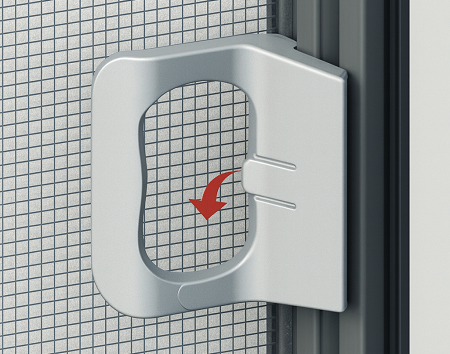 mosquitera fija ib con marco a medida (sin instalación ni tornillos)