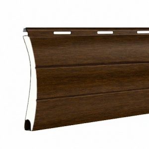 lama aluminio color nogal